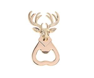 ARFUKA Rose Gold Deer Head Shaped Bottle Opener