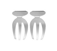 ARFUKA Salad Servers Stainless Steel Salad Hands Serving Hands Salad Forks Claws Serving Utensil Set for Salad Mixing and Serving Pack of 2