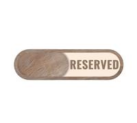 ARFUKA Sliding Vacant Occupied Door Sign - Privacy Indicator for Restroom/Office/Conference Room, Durable Door Sign for Business Home Stores, Easy-to-Use Slide Sign