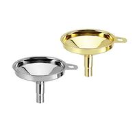 ARFUKA Small Funnel Kitchen Funnel Funnels for Filling Bottles Stainless Steel Funnels for Kitchen Use Beer Liquid Oil Tools Pack of 2