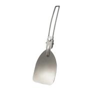 ARFUKA Spatula Metal Folding Spatula Food Turner Spatula Stainless Steel Outdoor Cooking Accessories Picnic Equipment for Hiking Picnic and Camping