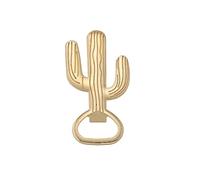 ARFUKA Stainless Steel Cactus Shaped Bottle Opener, Wedding & Gift, Silver & Gold