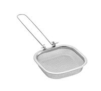 ARFUKA Stainless Steel Fine Mesh Cocktail Strainer with Foldable Handle Multipurpose Sieve for Tea, Coffee, Juicing & Kitchen Use