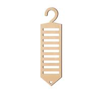 ARFUKA Tie Hanger Tie rack Wooden Hanger Wardrobe Tie Organiser Tie Belt Rack Accessory Organiser Tie Display Holder for Ties Belt Scarf
