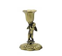 ARFUKA Candle Holders Candlestick Holders Taper Candle Holder Vintage Brass Angel Decorative Candle Stand for Wedding, Dinning, Party,Home Decor