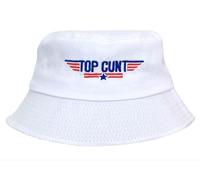 ARG Top cunt Bucket Alpha Mode Savage Summer Bucket Hat - Unisex Shade for The Loud & Proud, Festival-Ready with Attitude