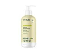 ATTITUDE Body Lotion for Sensitive Skin with Oat and Argan Oil, EWG Verified, Dermatologically Tested, Vegan, 473 mL