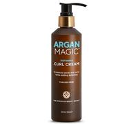 Argan Magic Defining Curl Cream - Enhances Waves and Curls While Adding Definition | Conditions, Detangles, and Reduces Frizz | Paraben Free (8.5 Ounce / 250 Milliliter)