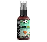 Argan Oil 100% Moroccan Pure Natural for Face & Body Rich in Vitamin E for Healthy Skin, Hair & Nails - No Parabens or SLS - Vegan, Cruelty-Free (10ml Spray)