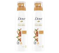 Argan Oil Shower Mousse, 200ml - Pack of 2 Rich, Moisturizing Shower Mousse to Nourish, Hydrate & Softly Cleanse Your Skin, Restoring Natural Moisture for a Luxurious Bath Experience