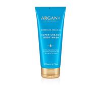 Argan+ Super Creamy Body Wash, Moroccan Argan Oil Vegan Shower Gel, 200ml