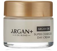 ARGAN Supercharged Day Cream, Nourishing Moroccan Argan Oil Vegan Skin Cream, 50ml