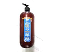 ARGANIA SPINOSA Organic Moroccan Argan Oil Shampoo 1 litre salon size SUPREME CREAM FORMULA ARGAN-RICH PROFESSIONAL SALON FORMULA