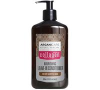 Arganicare | Collagen range | NOURISHING LEAVE-ON CARE | Collagen | Restores, Repairs & Regenerates | Thick, Strong & Resistant Hair | High Hydration | Fine & Volumeless Hair | 400mL