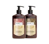 Arganicare | Duo Shampoo + Conditioner | Castor | Growth Accelerator | Gently cleanses & moisturizes hair | All hair types | 1x400 ml + 1x400mL