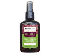 Arganicare | Macadamia range | 10-IN-1 RINSE-FREE REPAIR SPRAY | With organic Macadamia oil | Eliminates frizz & split ends | Instant Shine | High Hydration | 150 mL