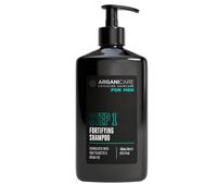 Arganicare | Men Fortifying Shampoo Hair Fall Control Step 1 | Strengthening Care for Weak & Thinning Hair | Fuller Look & Scalp Support | 400 ml