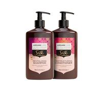 Arganicare Revitalising Shampoo and Conditioner Duo Set with Silk Protein (400ml x 400ml)