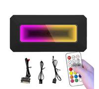 ARGB Controller Hub - 8 Ports Motherboard Fan Controller, Cooling Splitter | Smart PWM Temp Control Hub, RGB Lighting Prism Algorithm Adapter for Game Lover PC Case, Computer Build, Desktop Setup, Gam