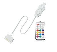 ARGB Lighting Controller Manual Switching White/BlackVersion 5V 3Pin Color Synchronization PC Accessory PC Color Lighting Manual Control Unit