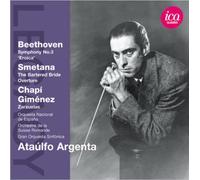 ARGENTA & SPANISH NATIONAL ORCHESTRA/ORCHESTRE DE LA SUISSE ROMANDE - BEETHOVEN SYMPHONY NO.3, SMETANA THE BARTERED BRIDE OVERTURE(IMPORT)