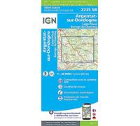 Argentat-sur-Dordogne / St-Privat / Barrage du Chastang (2235) (Série Bleue)