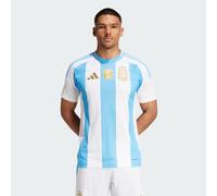 Adidas Argentina Home Mens Short Sleeve Jersey 2024 Size: Small, Colour: White/Blue