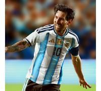 Argentina 26 Home Authentic Jersey