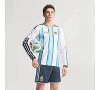 Argentina 26 Home Authentic Long Sleeve Jersey
