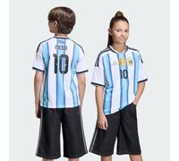 adidas Kids Argentina Home Shirt Messi 2026 Juniors Short Sleeve Lightweight