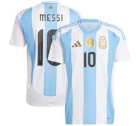 Argentina adidas Home Shirt 2024 - Messi #10