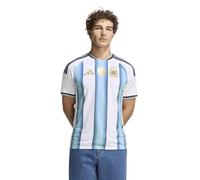 adidas Mens Argentina Replica 26 Home Football Shirt, White/Iceblu/Ltblue, Size S, Men White/Iceblu/Ltblue