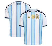 adidas Argentina Home Shirt World Cup 2026 Juniors 9-10 Years White