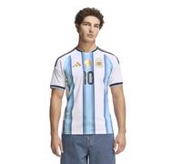 Adidas Argentina 26/27 Messi Replica Home Short Sleeve T-shirt White 3XL Men