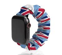 Argentina And United Kingdom Flag Funny Stretch Bands Compatible with IWatch Replacement Smart Watch Strap