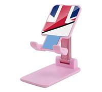 Argentina And United Kingdom Flag Novelty Cell Phone Stand Adjustable Phone Holder