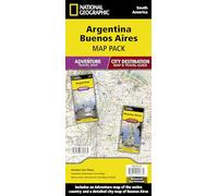 Argentina, Buenos Aires (Map Pack): Travel Maps International Adventure/Destination Map (National Geographic Adventure Map)