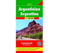 Argentina f&b (+r): Wegenkaart 1:1 500 000