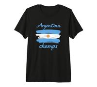 Argentina Flag Albiceleste Sol de Mayo Premium T-Shirt