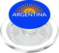 ARGENTINA FLAG ARGENTINE SUN SOL DE MAYO SPORTS JERSEY STYLE PopSockets PopGrip for MagSafe