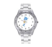 Argentina Flag Map Business Stainless Watch Fashion Designer Wristwatch Easy Reader Analog Watches Gifts for Men