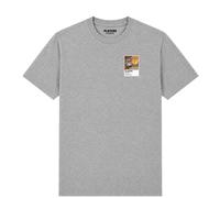 Argentina Football Cool Bunny Frame Men's T-Shirt - Gray / 2XL