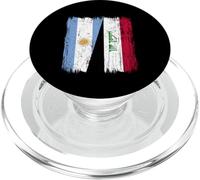 Argentina Iraq Half Flag Argentinian Iraqi Jersey PopSockets PopGrip for MagSafe