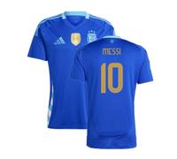 Argentina Men's 2024-2025 Away Shirt MESSI 10 in Blue | Size: Small Argentina Blue S