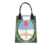 Argentina National Emblem Lunch Bag Box for Travel Picnic Hiking National Emblem Insulated Cooler Tote Food Container Bags for Women Men Adult Kids