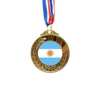 argentina national flag south amecountry Gold Award Winner Medal First Place Ribbon