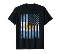 Argentina National Flag Vintage Grunge Argentinian 2026 T-Shirt