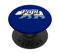 Argentina Papi Dad Flag Bear PopSockets Adhesive PopGrip