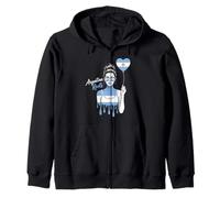 Argentina Pride Argentinian Flag Zip Hoodie