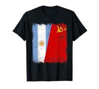 Argentina Soviet Union Flag Argentinian CCCP Heritage T-Shirt